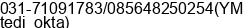 Nomor ponsel Tn. Tedi Oktarianto di Surabaya